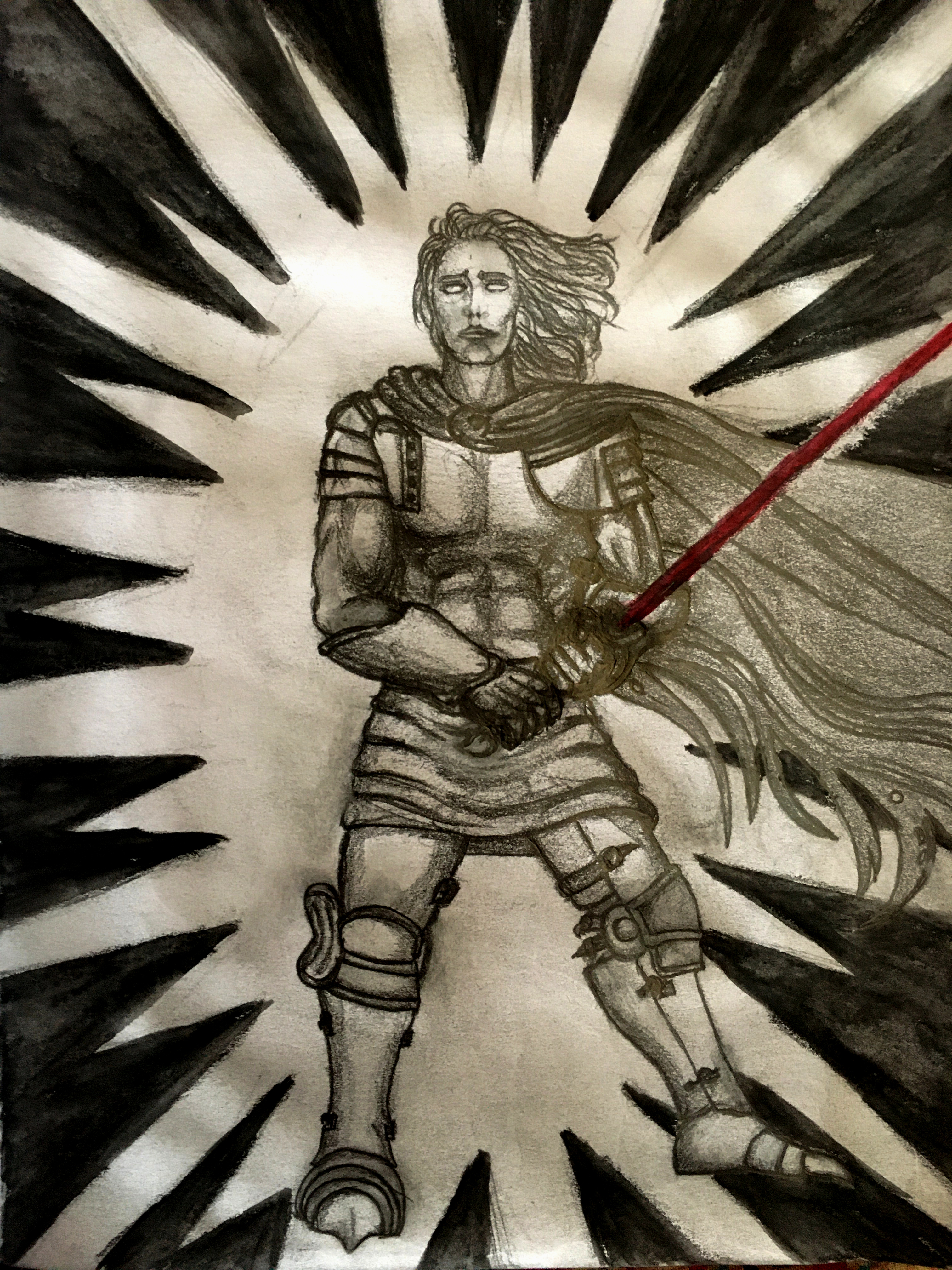 Lightbringer, the Red Sword of Heroes; but also: Jon Snow as Lightbringer