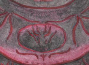 Detail of Jon's armor breastplate
