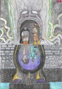The Black Gate under the Nightfort and The Door to the House of the Undying