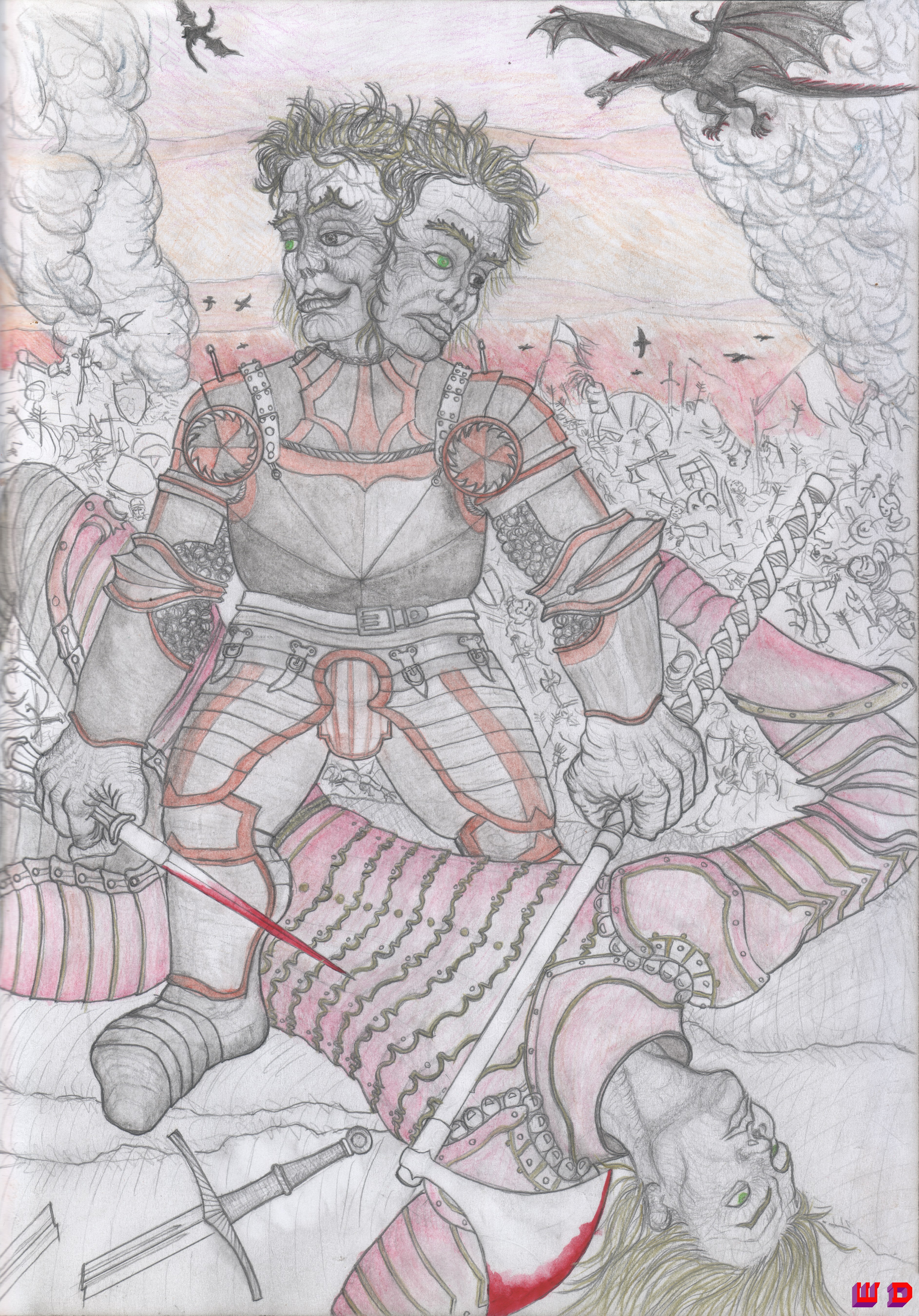 Tyrion two heads dream Two heads Tyrion Battle of the Blood Hills