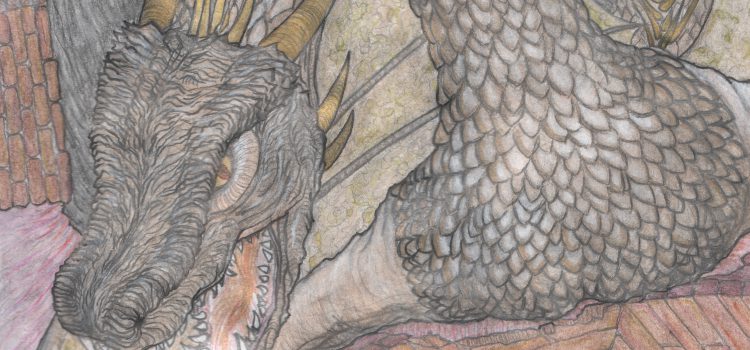 Viserion lair below the Great Pyramid of Meereen, Quentyn Martell’s doom; from ‘The Dragontamer’, A Dance with Dragons
