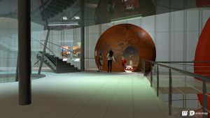 Concorso Architettonico Allestimento del MUSEO DELLO SPAZIO