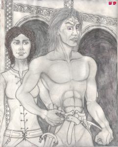 The Dying of the Dragons, Fire and Blood; Daemon Targaryen and the girl Nettles