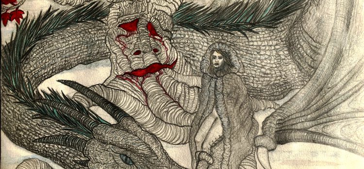 Alysanne and Silverwing at a heart tree; Fire and Blood by George RR Martin Alysanne and Silverwing at a heart tree, in the North of Westeros