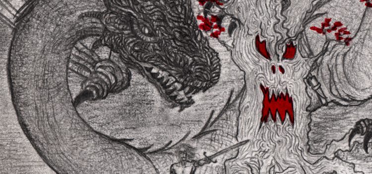 Daemon Targaryen greets Aemond one-eye, Harrenhal – Fire & Blood, George RR Martin
